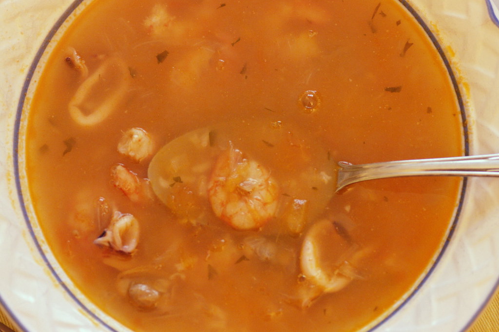 Sopa de marisco
